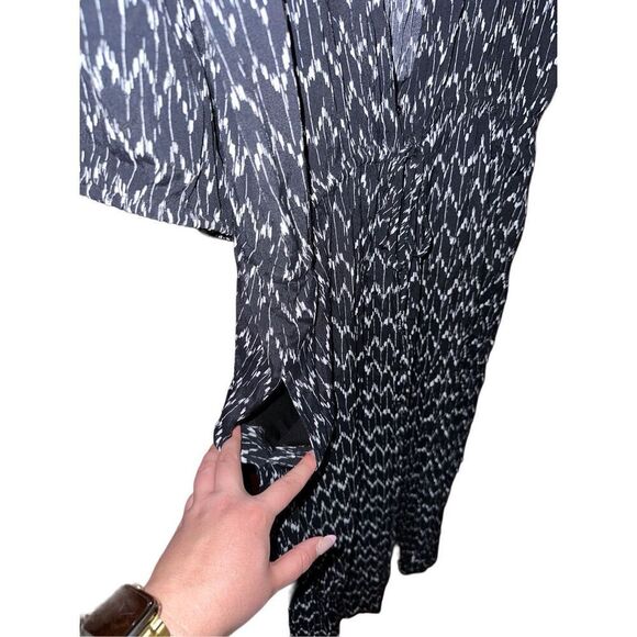 NWT Gap Print Maxi Shirtdress Summer Beach Swim Coverup - Picture 5 of 9